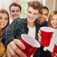 College students drinking